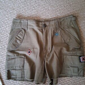 Denim & supply ralph lauren cotton native beaded design 26 shorts